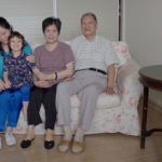 Zhang Yongpei and his family